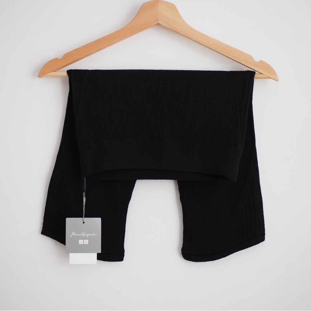 Mame kurogouchi high tise 3D knit ribbed Uniqlo activewear shorts medium